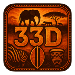 33D logo